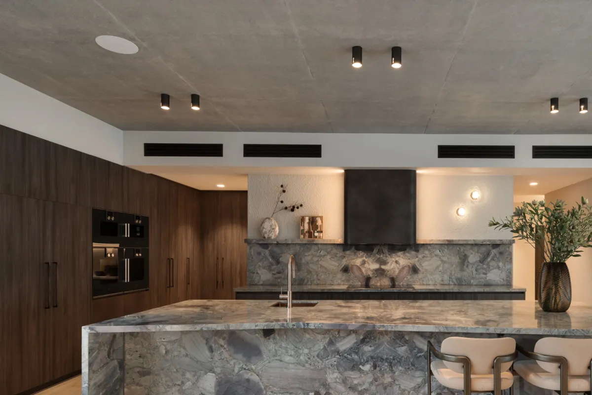 El Fin stone kitchen